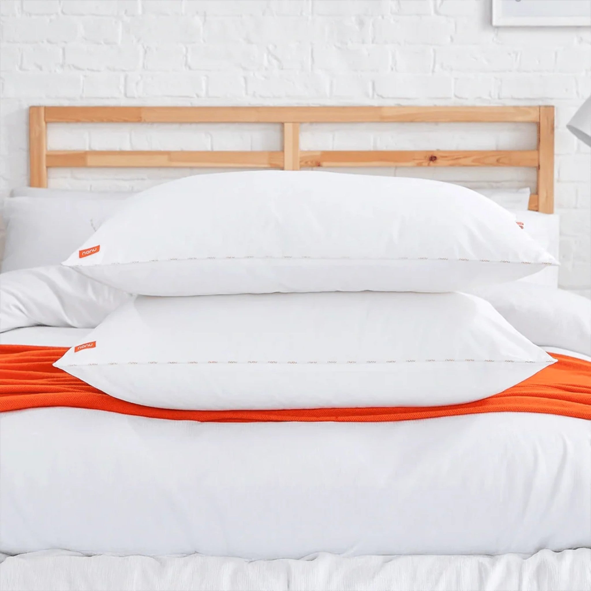 Soft and breathable Nanu pillow – hypoallergenic, lightweight comfort for all-season sleep